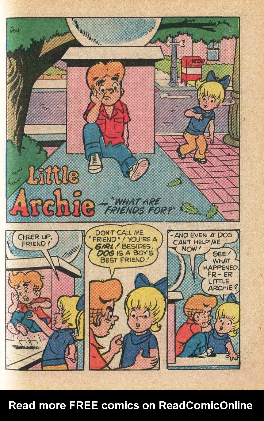 Little Archie Comics Digest Magazine Issue #21 - Page 35