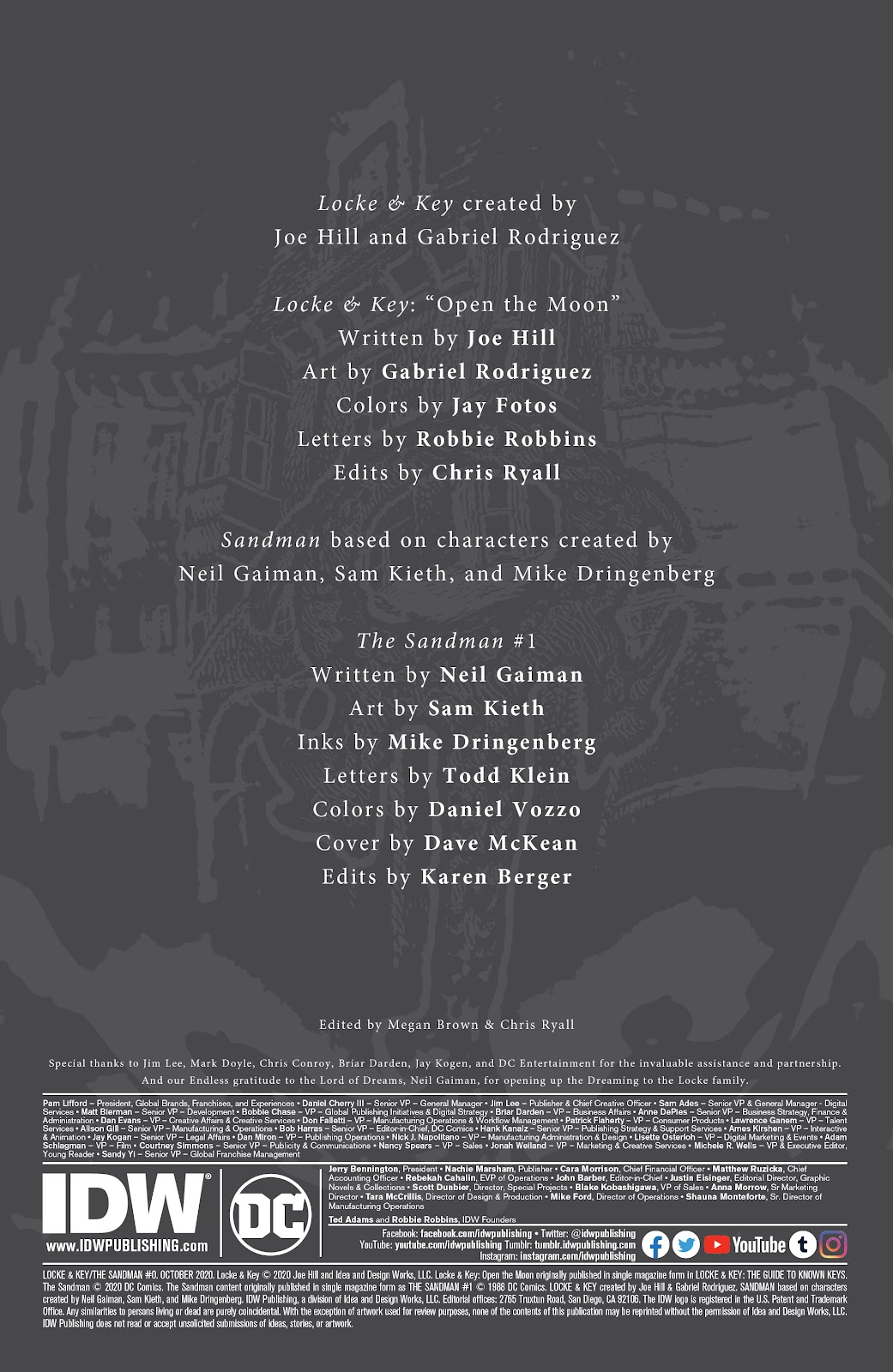 Locke & Key/Sandman: Hell & Gone Issue #0 - Page 2