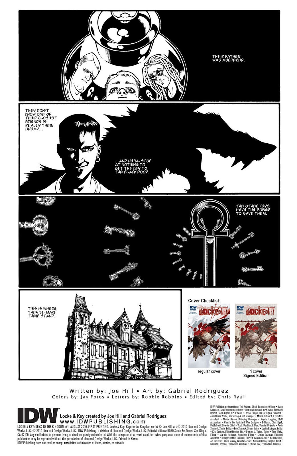 Locke & Key: Keys to the Kingdom Issue #1 - Page 3