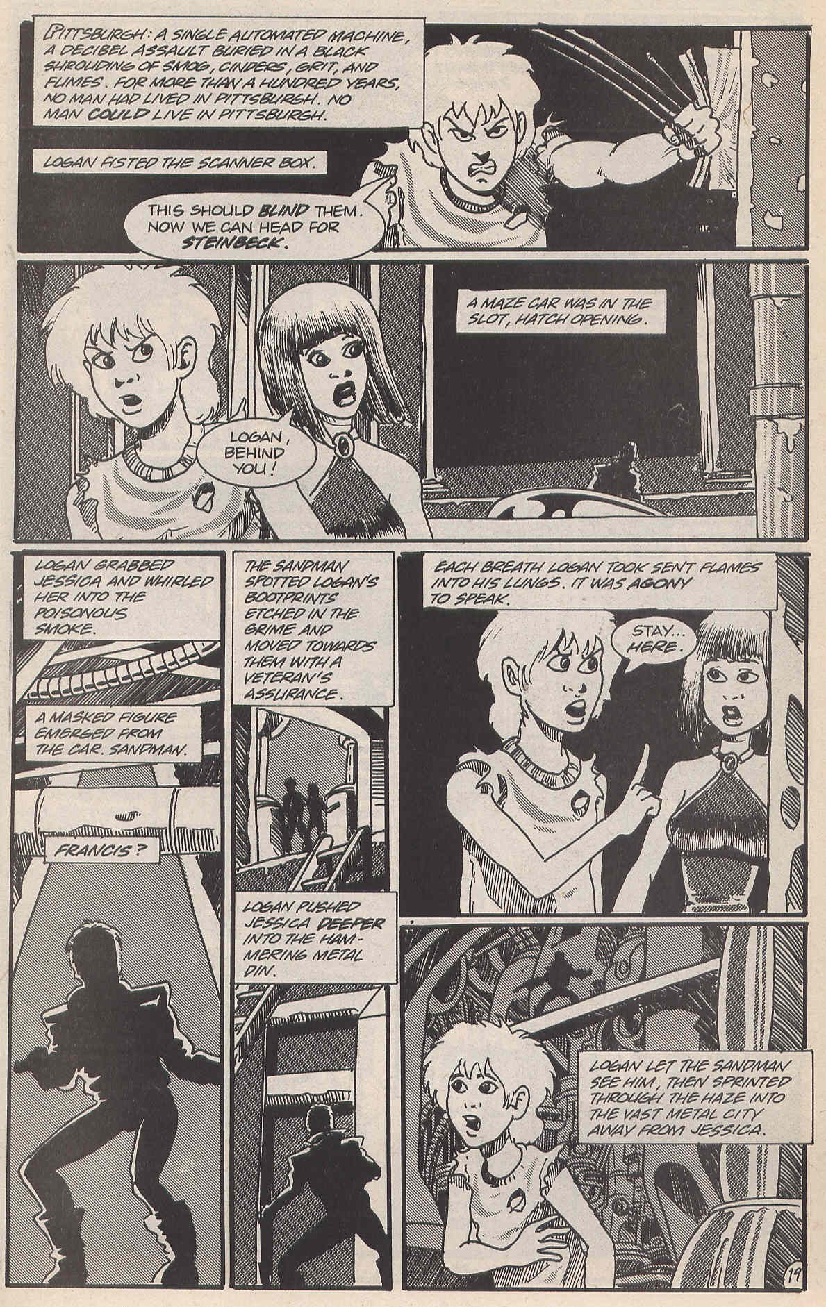 Logan's Run (1990) Issue #6 - Page 21