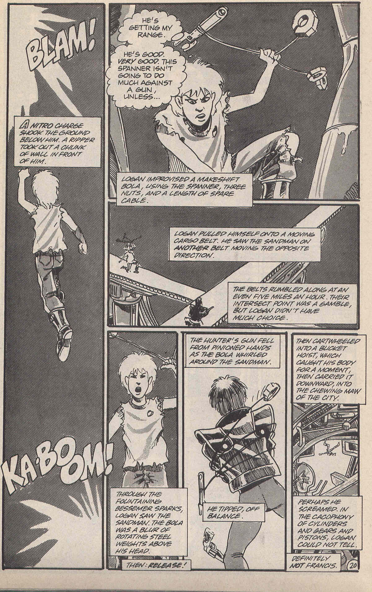 Logan's Run (1990) Issue #6 - Page 22