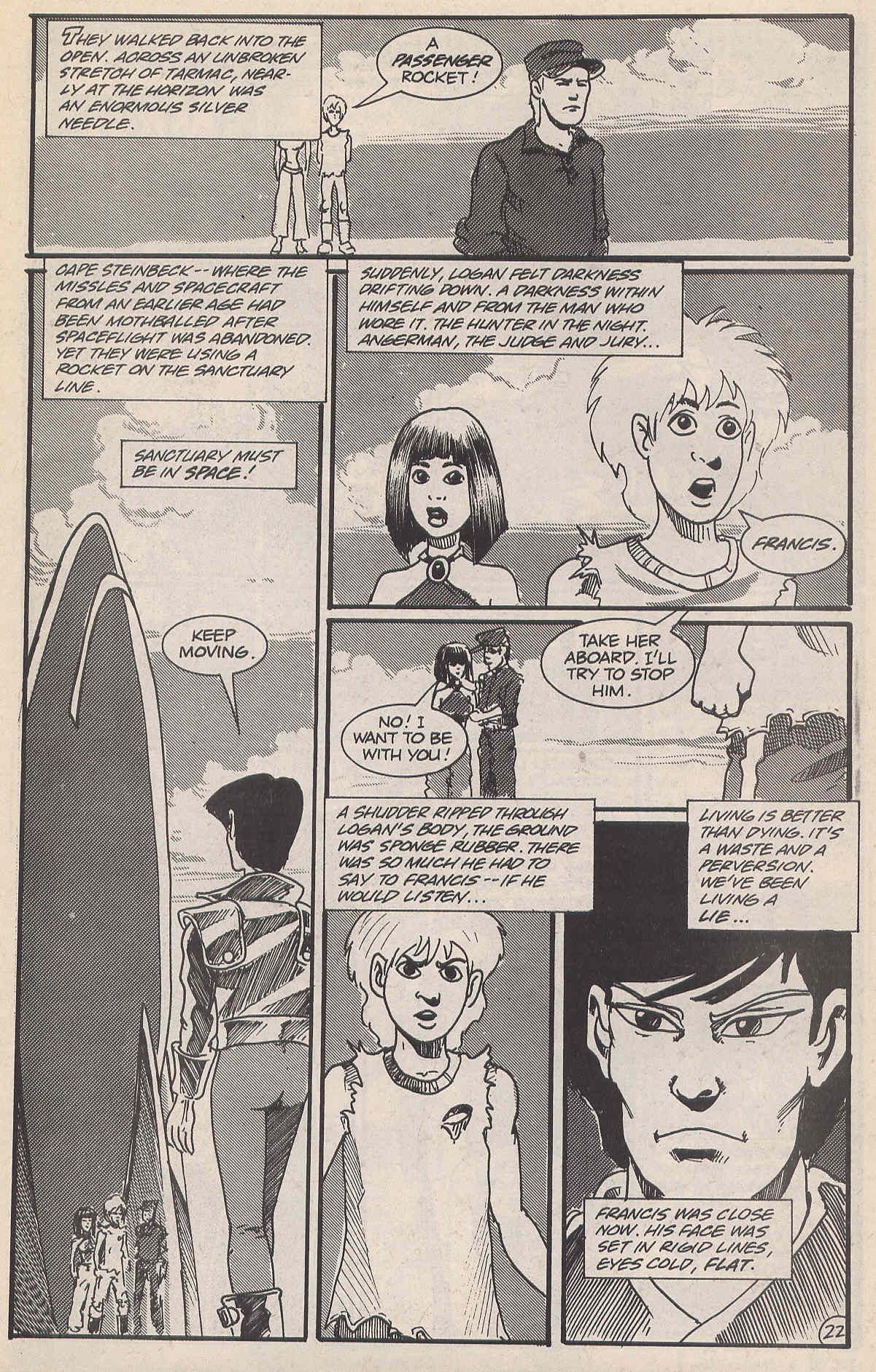 Logan's Run (1990) Issue #6 - Page 24