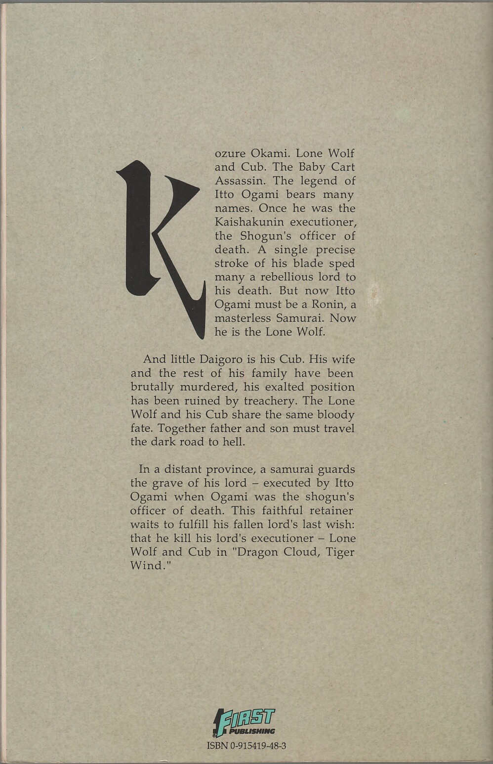 Lone Wolf and Cub Issue #23 - Page 67