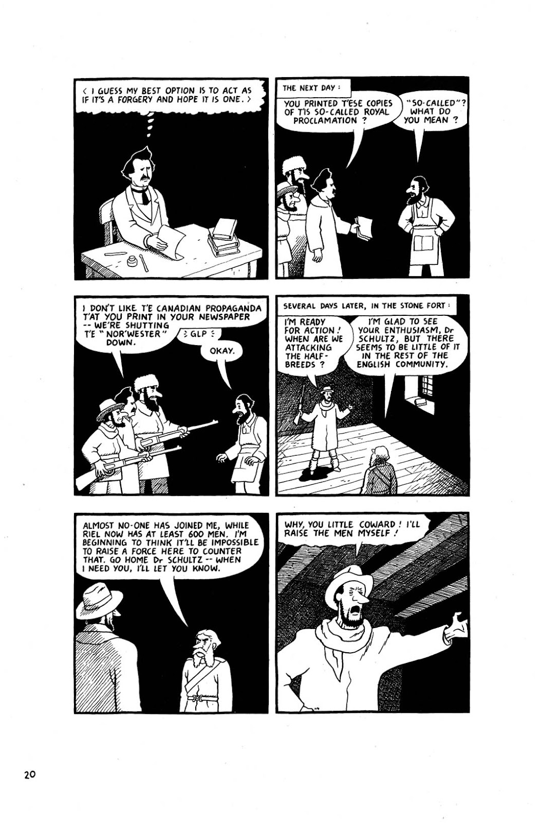 Louis Riel Issue #1 - Page 22