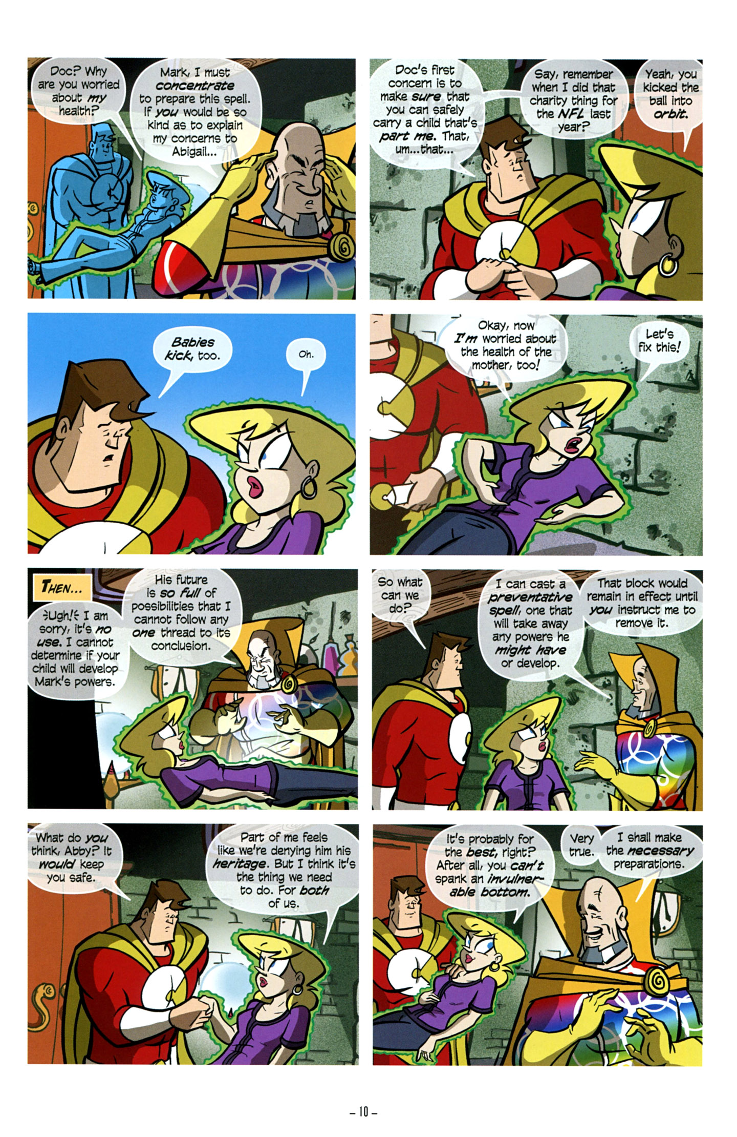 Love and Capes: What to Expect Issue #1 - Page 12