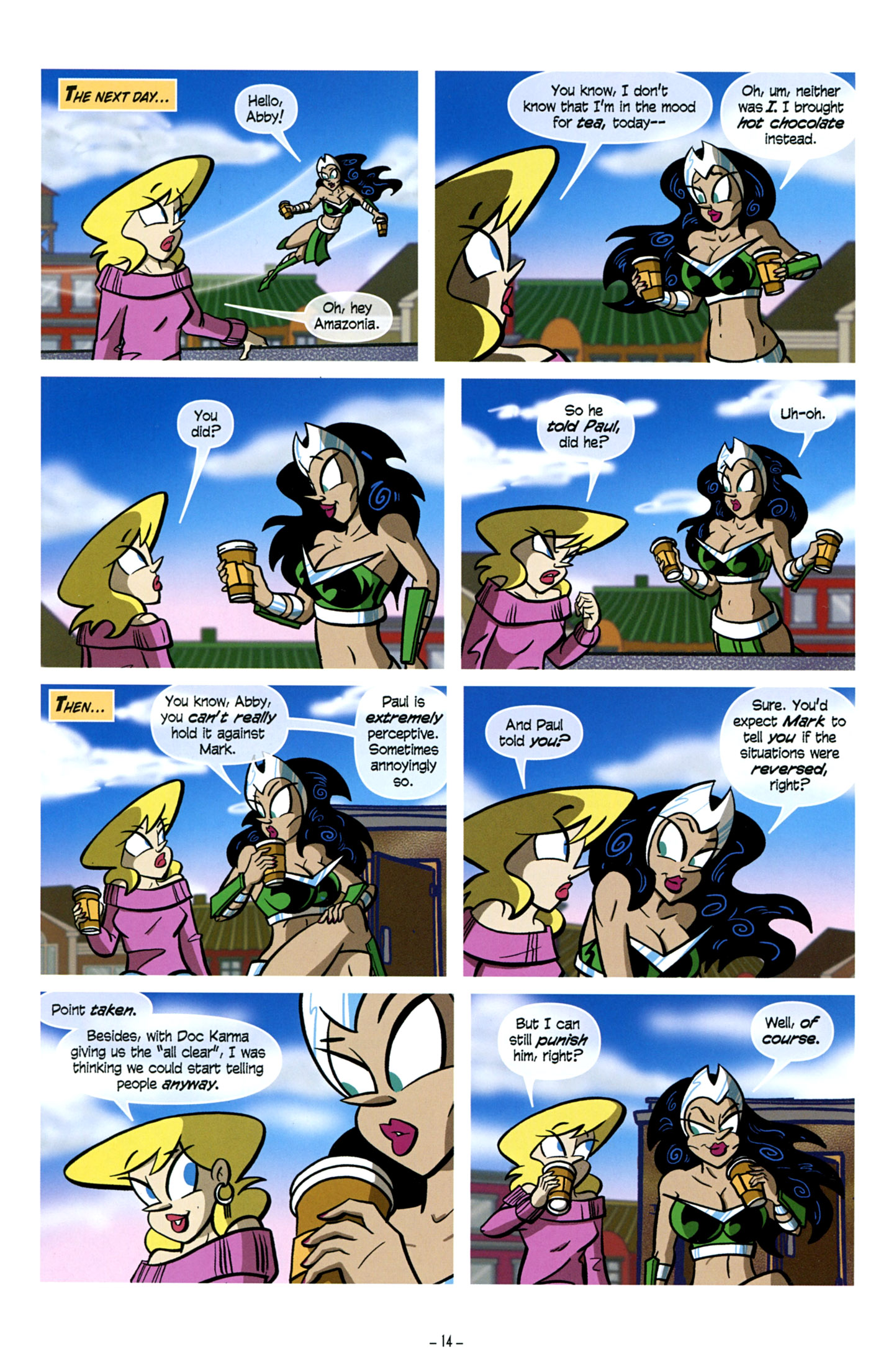 Love and Capes: What to Expect Issue #1 - Page 16