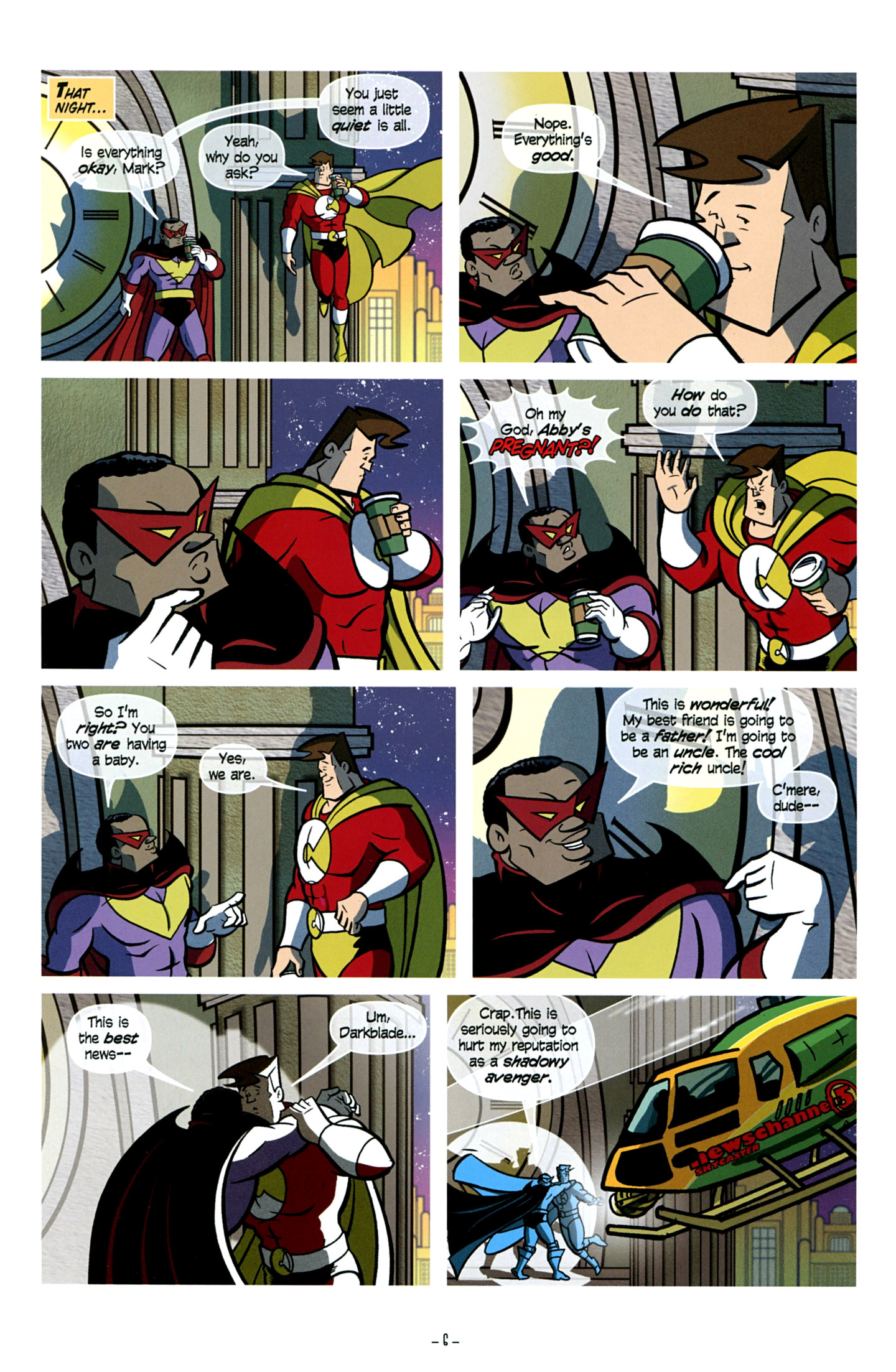 Love and Capes: What to Expect Issue #1 - Page 8