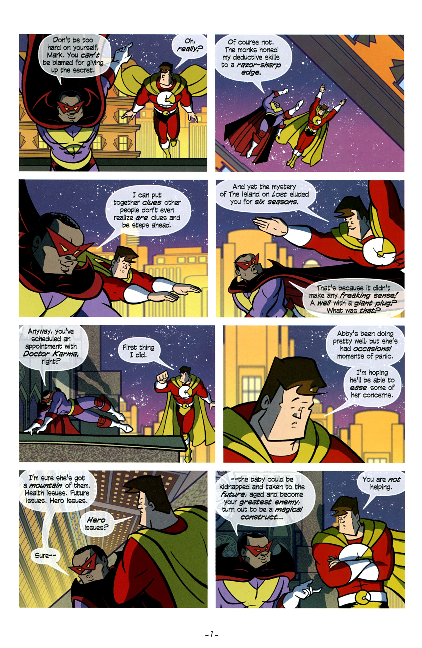 Love and Capes: What to Expect Issue #1 - Page 9