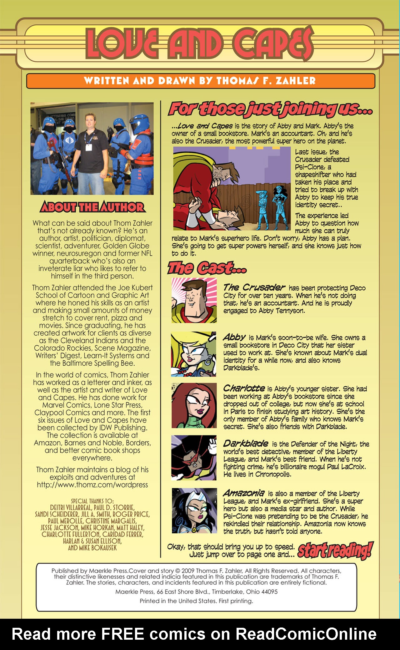 Love and Capes Issue #10 - Page 2