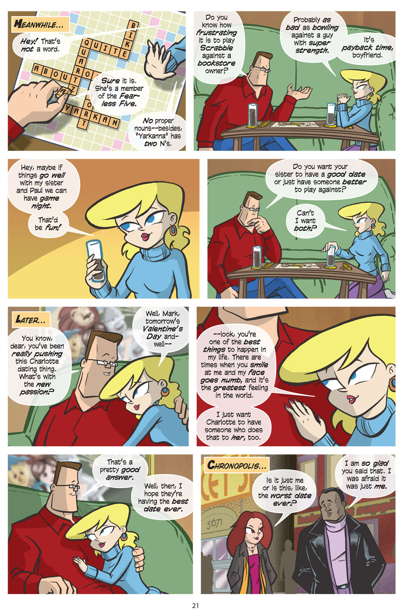 Love and Capes Issue #3 - Page 22