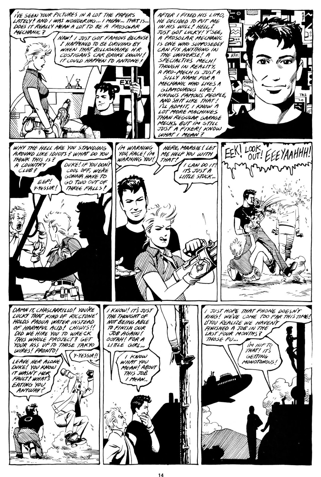Love and Rockets (1982) Issue #1 - Page 14