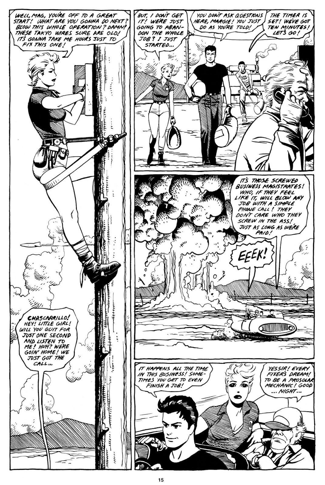 Love and Rockets (1982) Issue #1 - Page 15