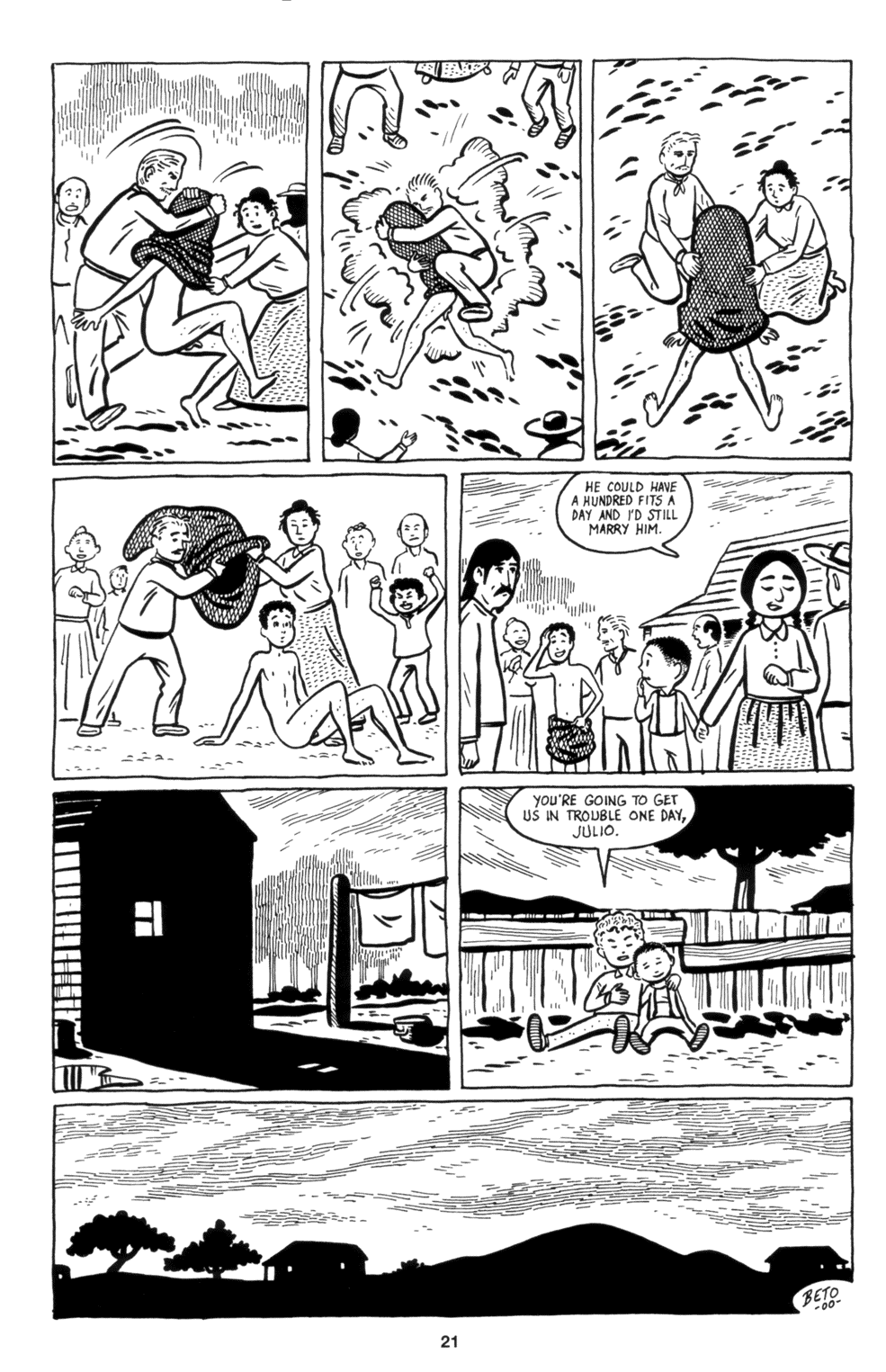 Love and Rockets (2001) Issue #1 - Page 23