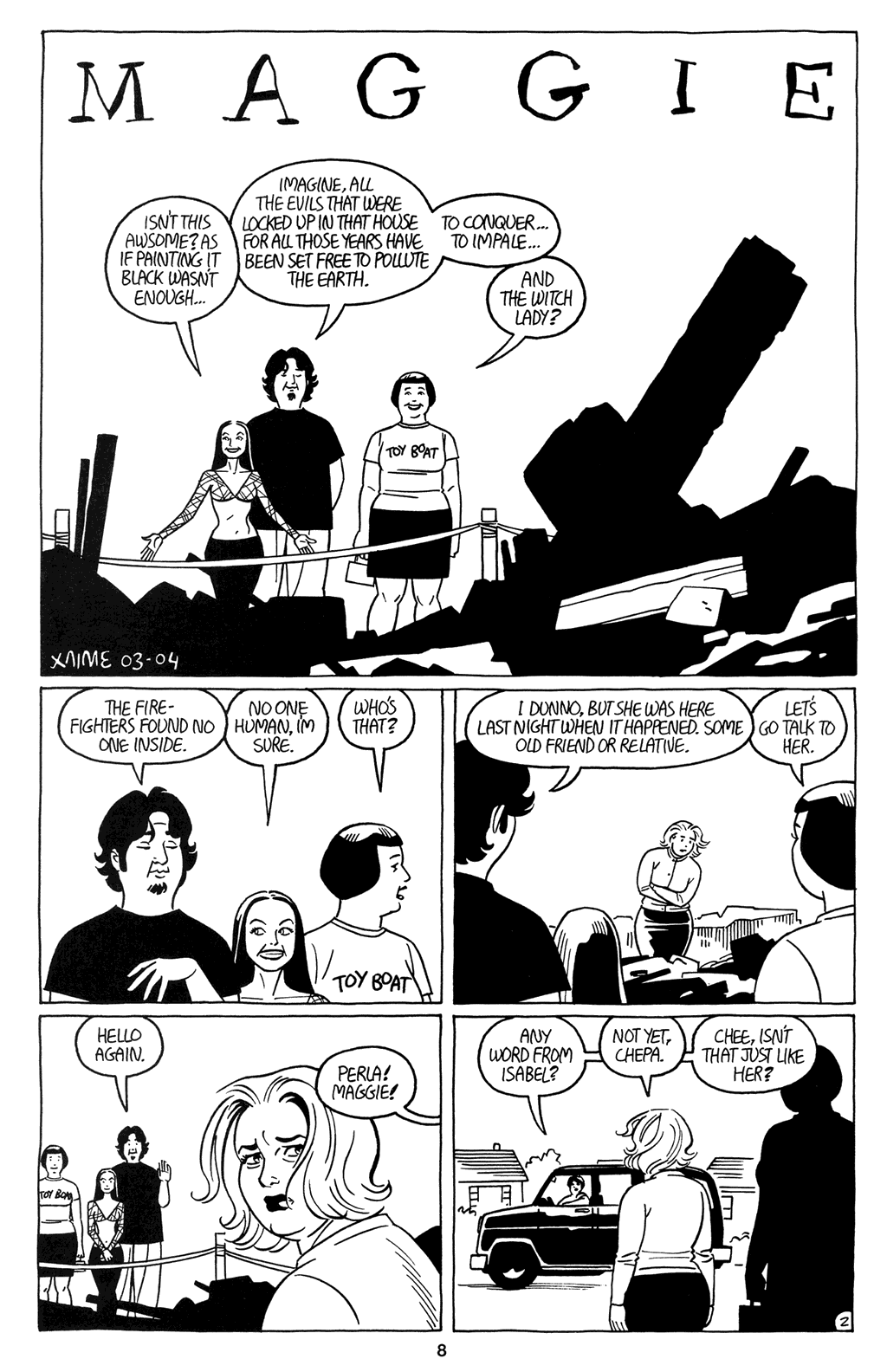 Love and Rockets (2001) Issue #10 - Page 10