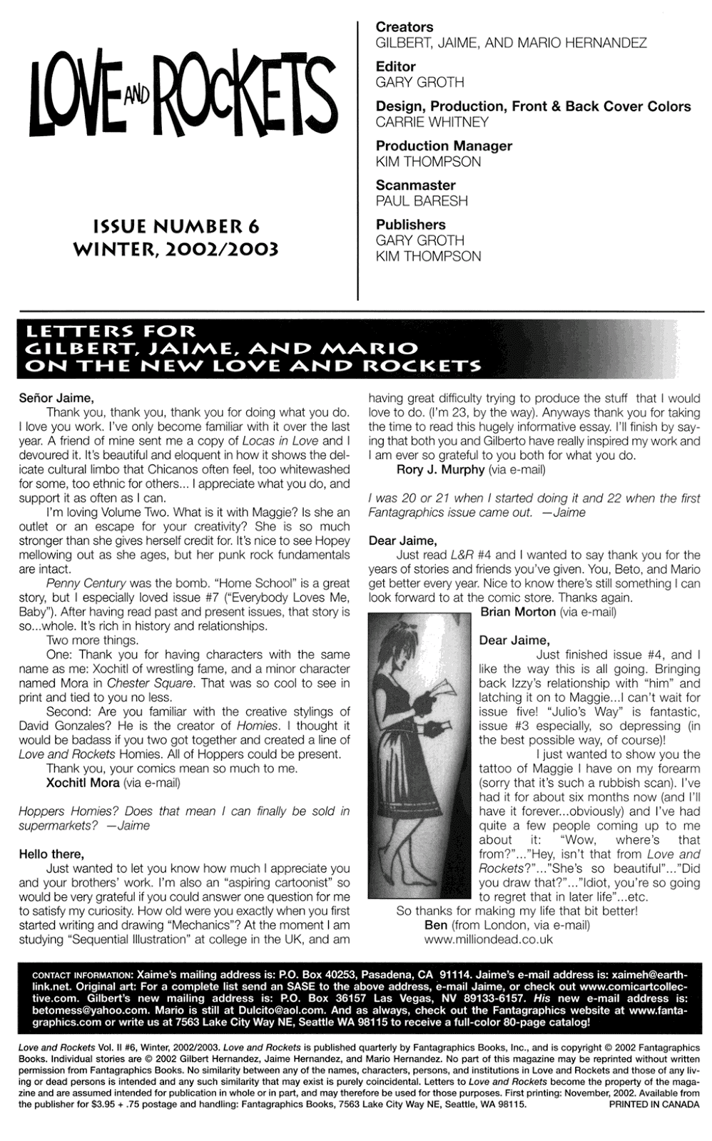 Love and Rockets (2001) Issue #6 - Page 35