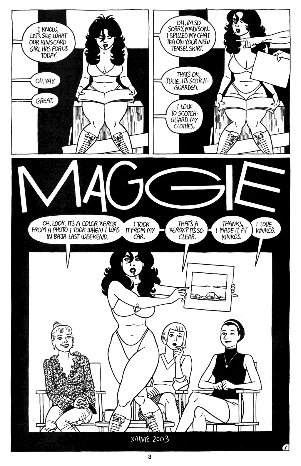 Love and Rockets (2001) Issue #8 - Page 5