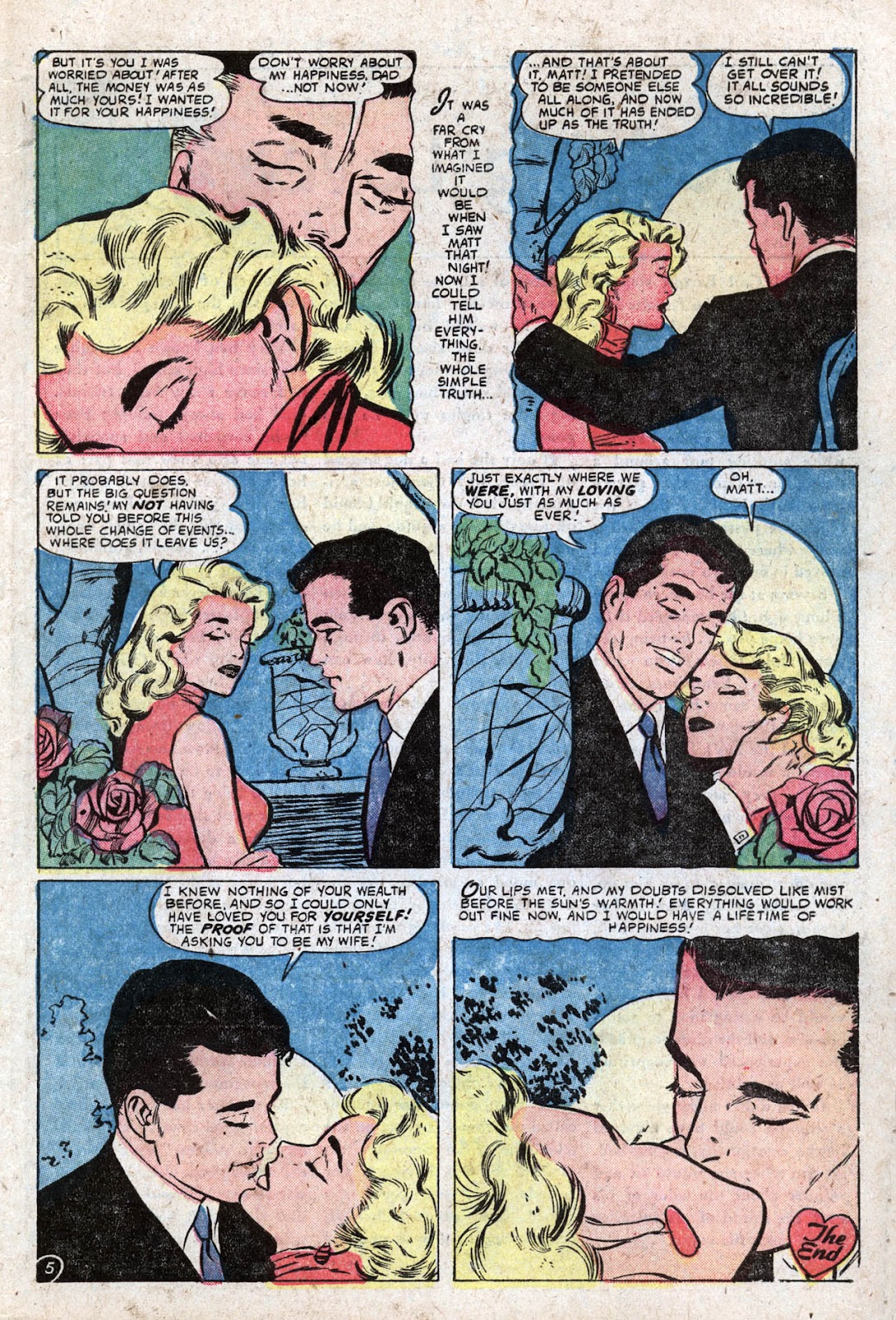 Love Romances (1949) Issue #62 - Page 7