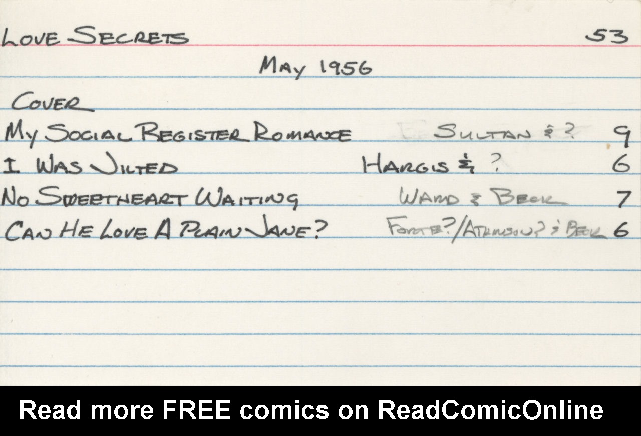Love Secrets (1953) Issue #53 - Page 37