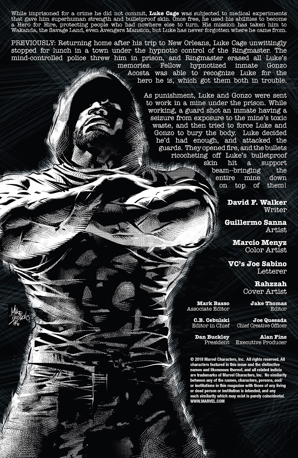 Luke Cage Issue #169 - Page 2