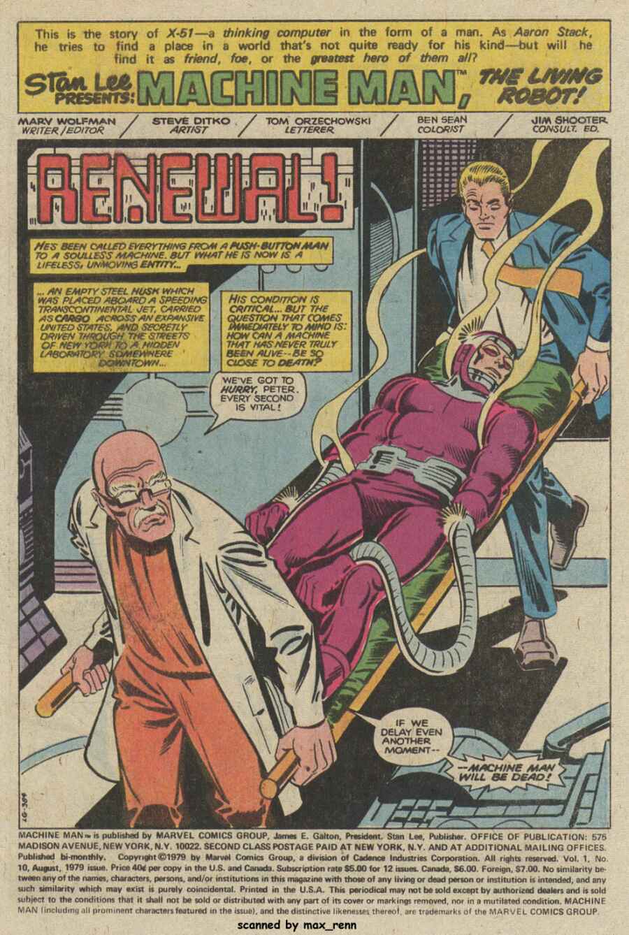 Machine Man (1978) Issue #10 - Page 2