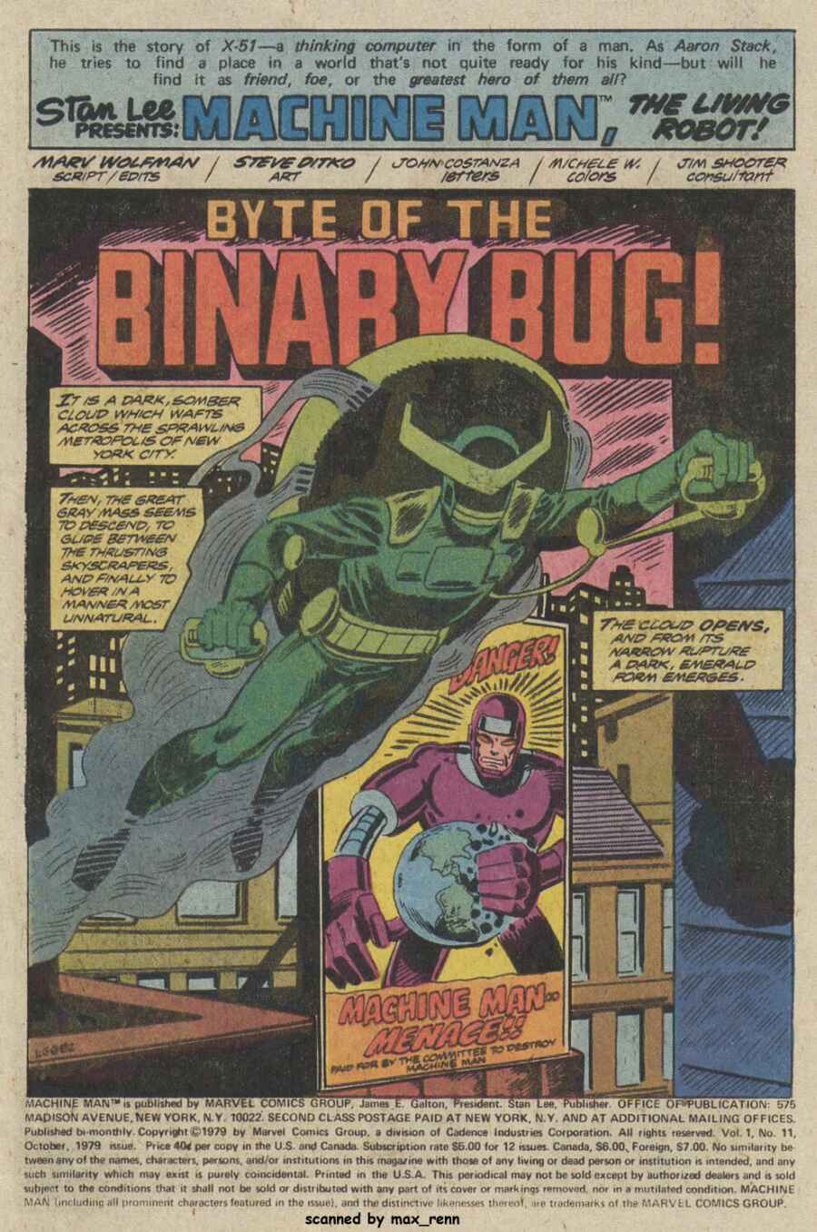 Machine Man (1978) Issue #11 - Page 2