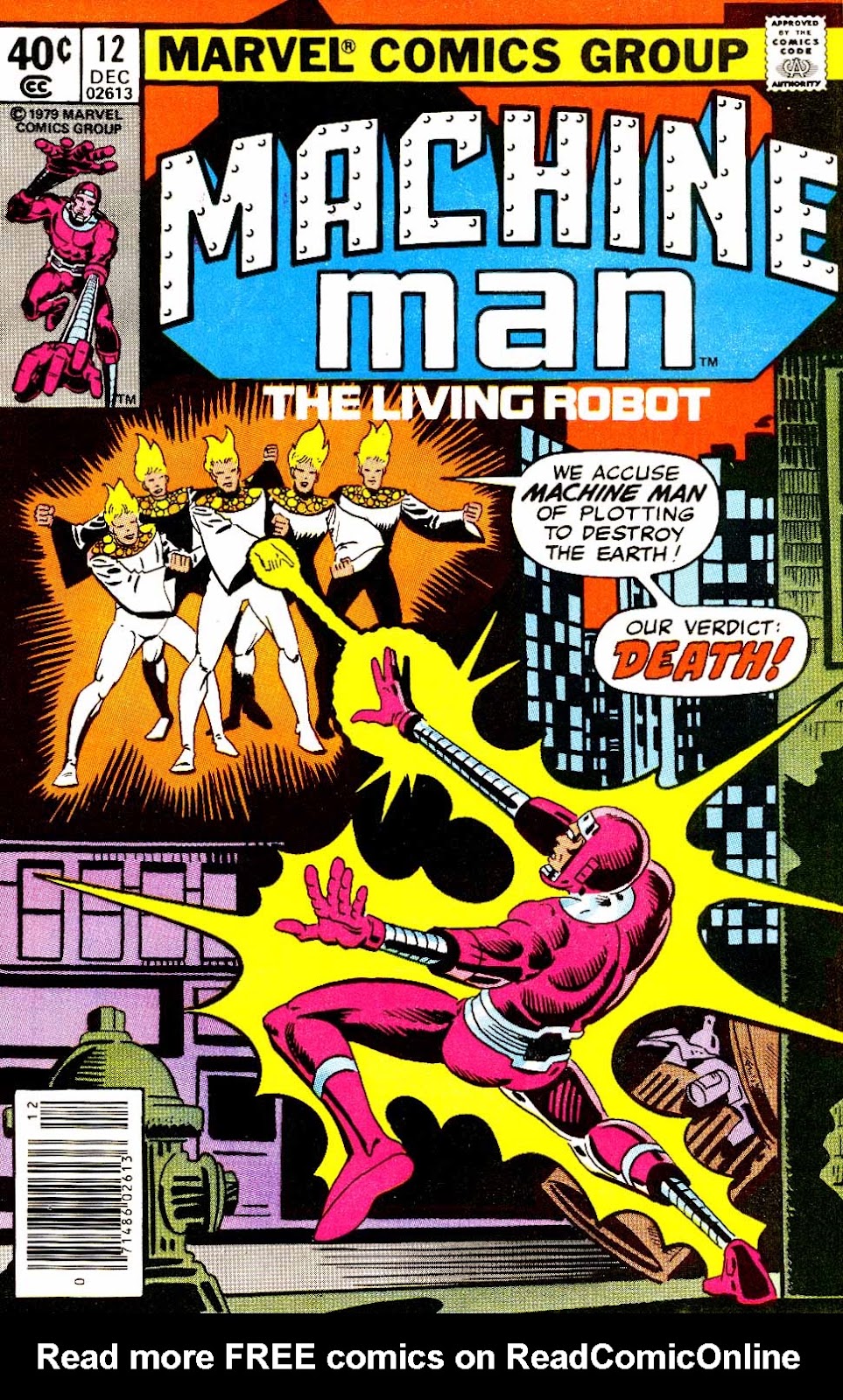 Machine Man (1978) Issue #12 - Page 1