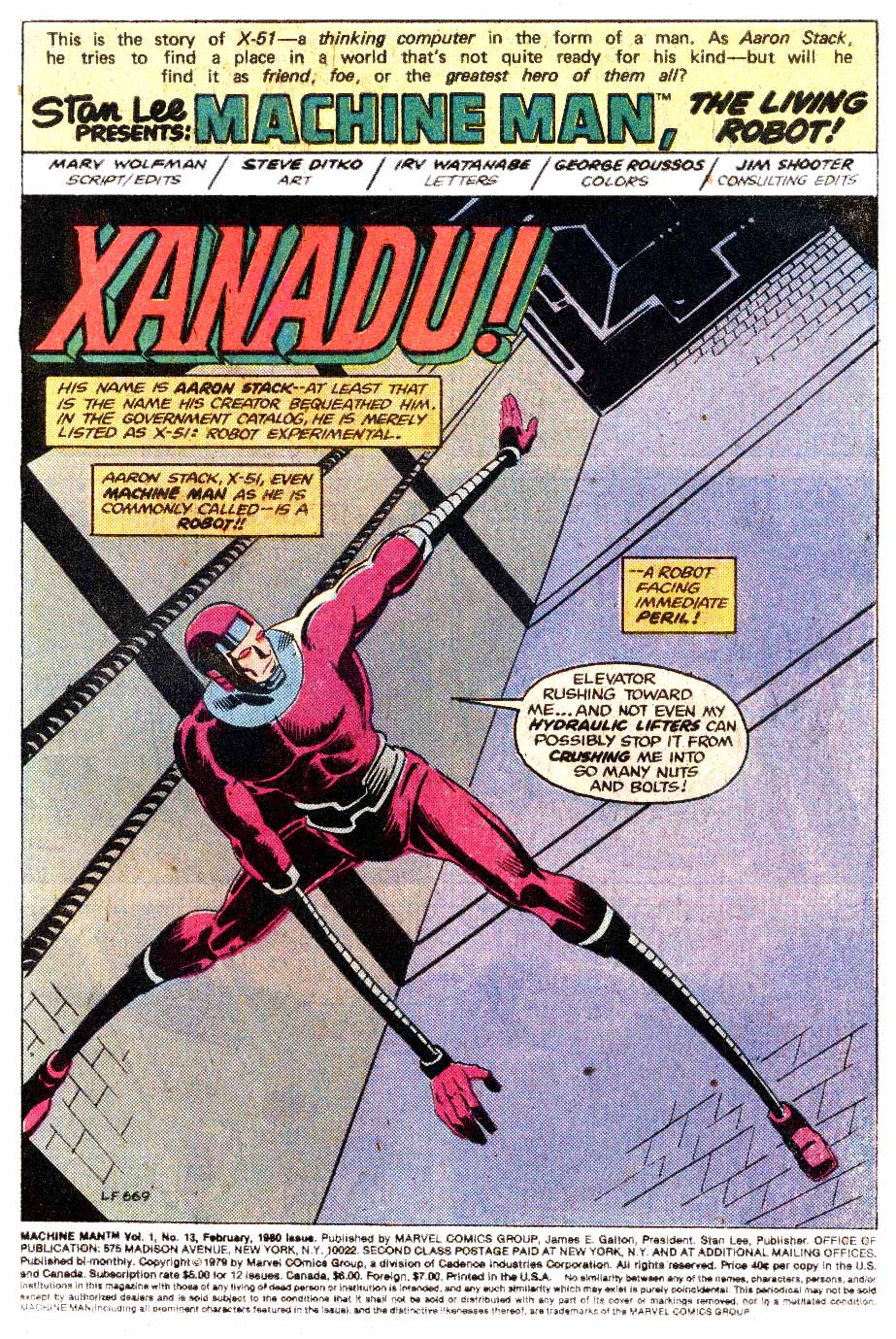 Machine Man (1978) Issue #13 - Page 2