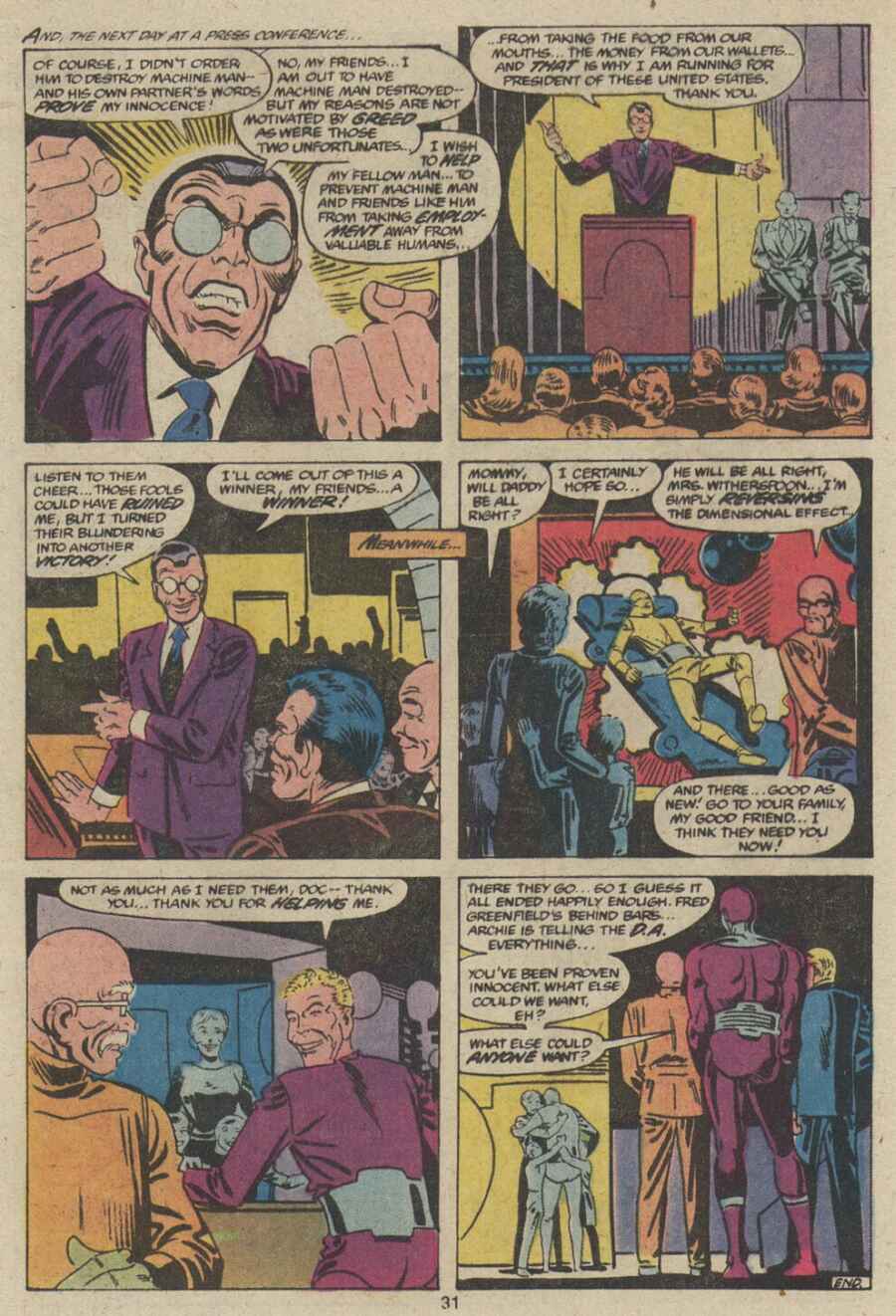 Machine Man (1978) Issue #14 - Page 19