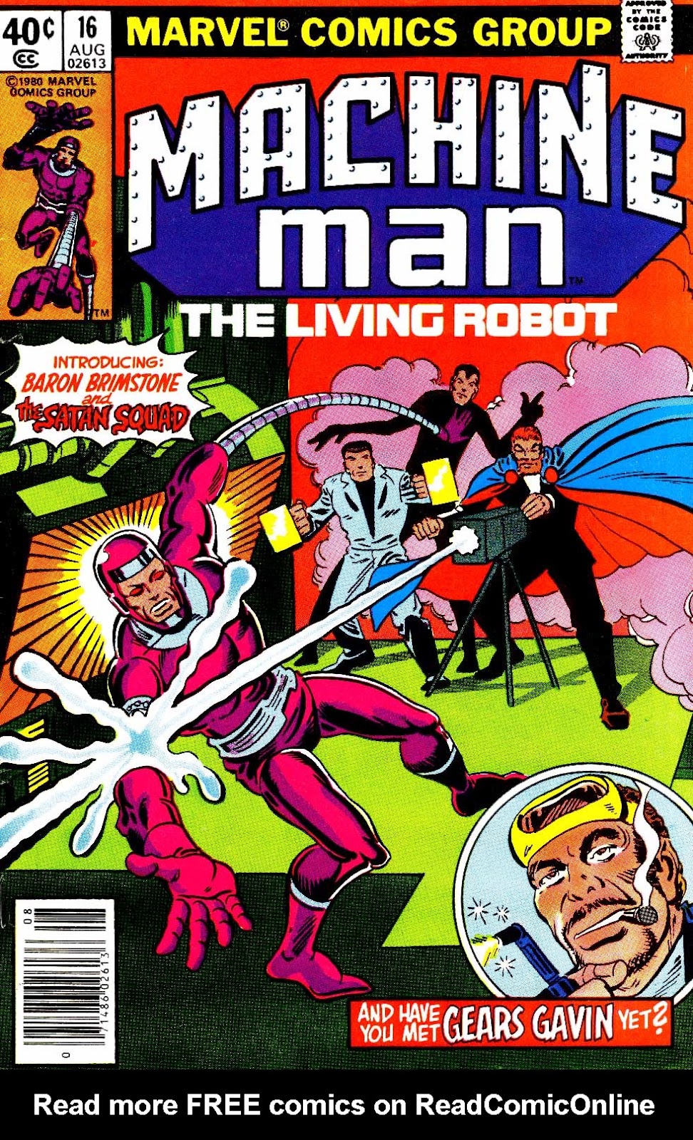 Machine Man (1978) Issue #16 - Page 1