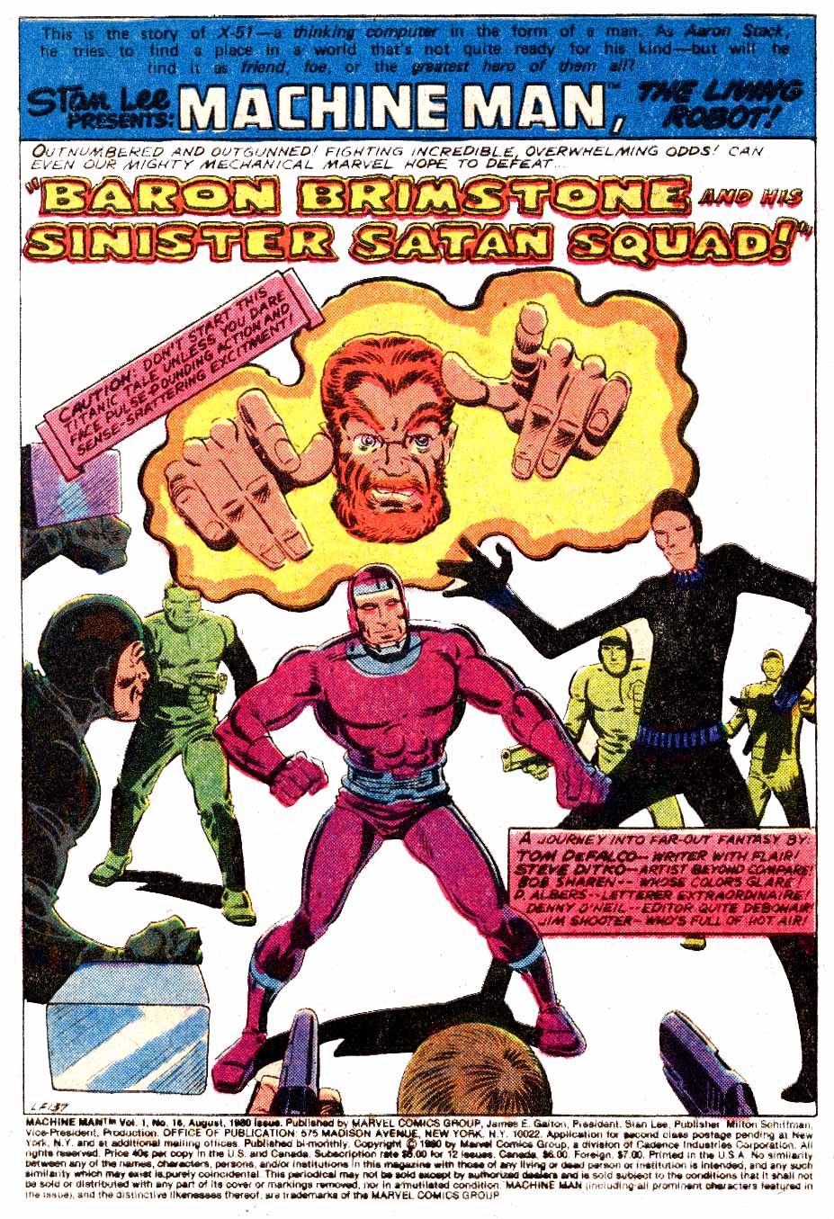 Machine Man (1978) Issue #16 - Page 2