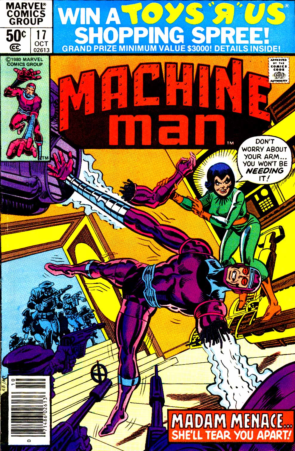 Machine Man (1978) Issue #17 - Page 1