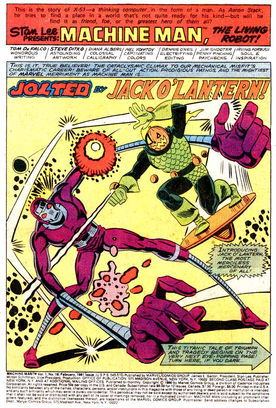 Machine Man (1978) Issue #19 - Page 2