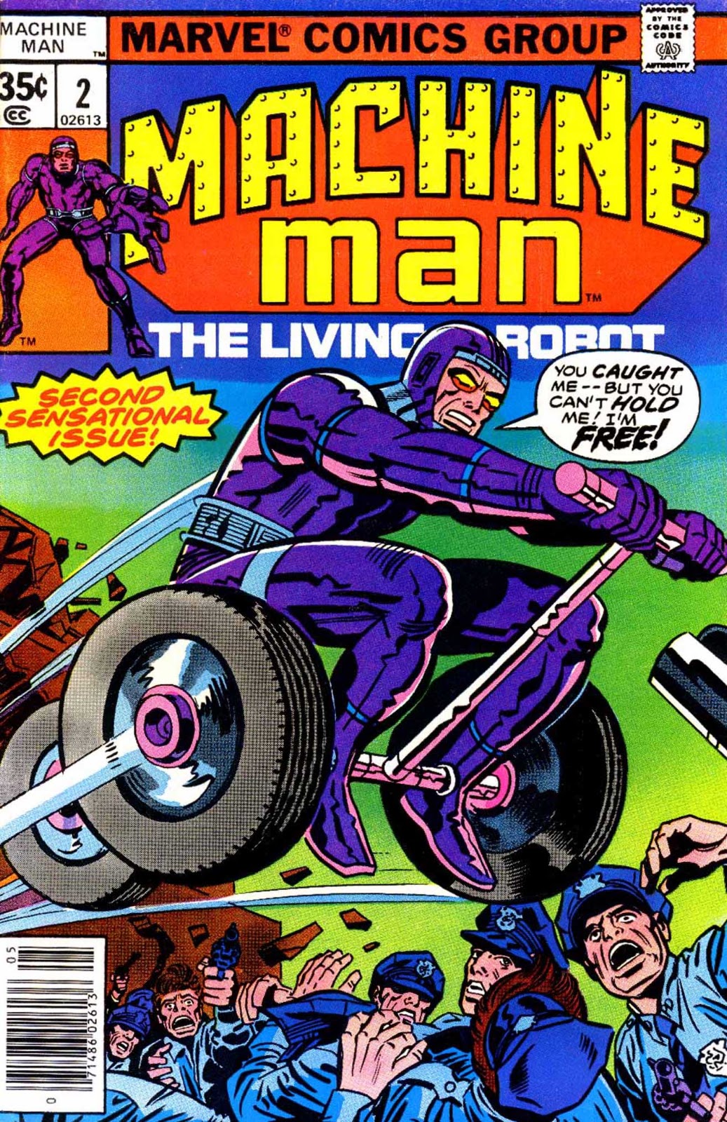 Machine Man (1978) Issue #2 - Page 1