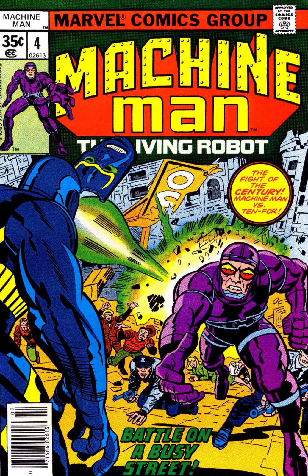 Machine Man (1978) Issue #4 - Page 1