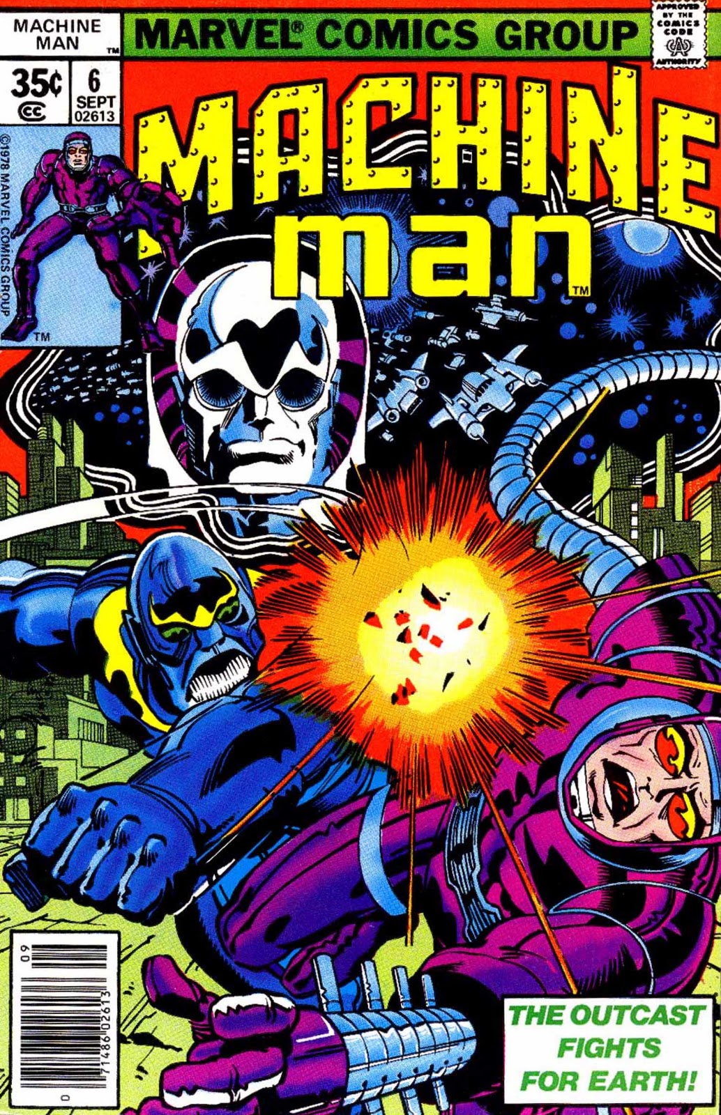 Machine Man (1978) Issue #6 - Page 1