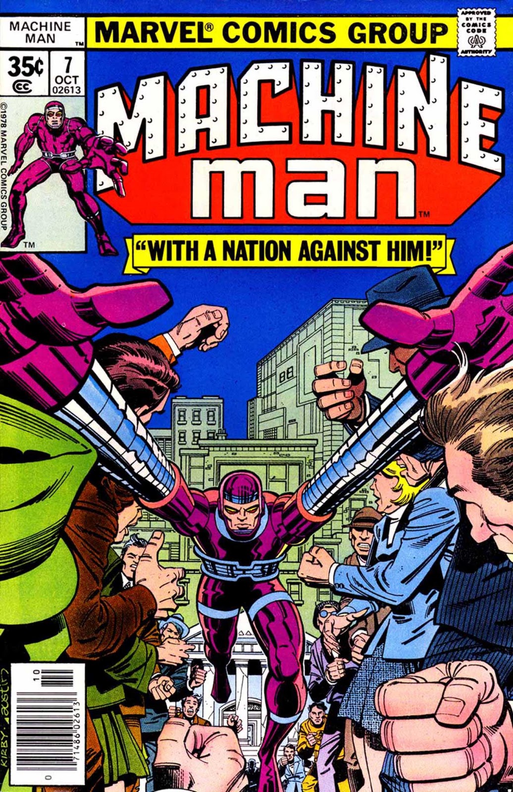 Machine Man (1978) Issue #7 - Page 1