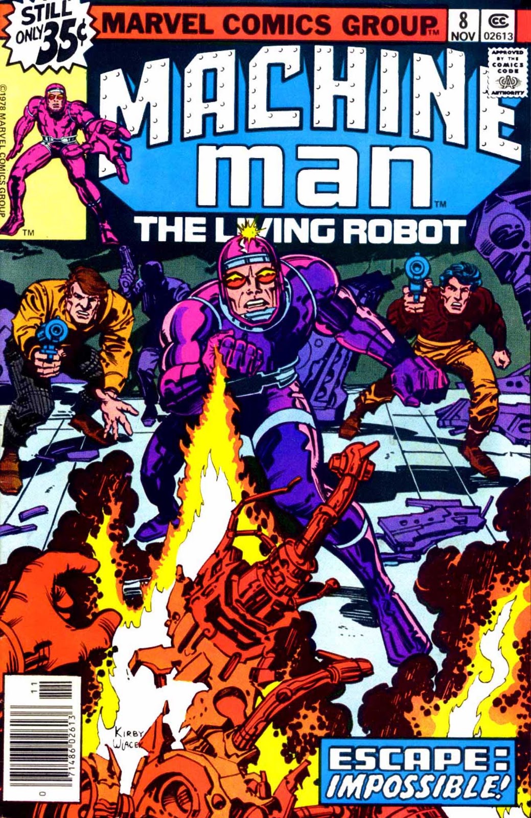 Machine Man (1978) Issue #8 - Page 1
