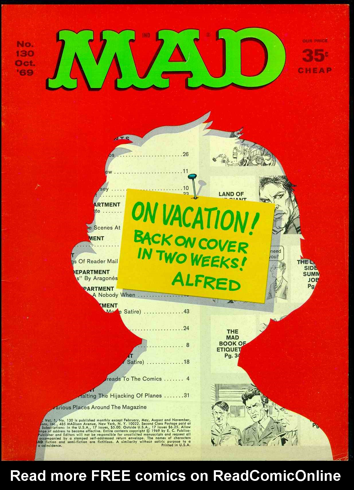 MAD Issue #130 - Page 1