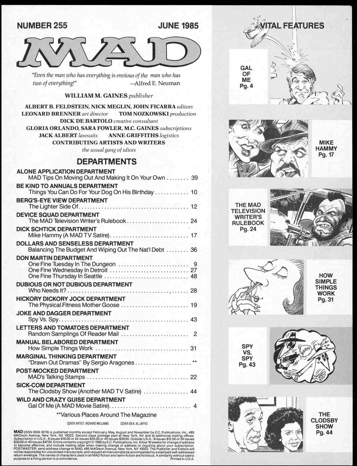 MAD Issue #255 - Page 3