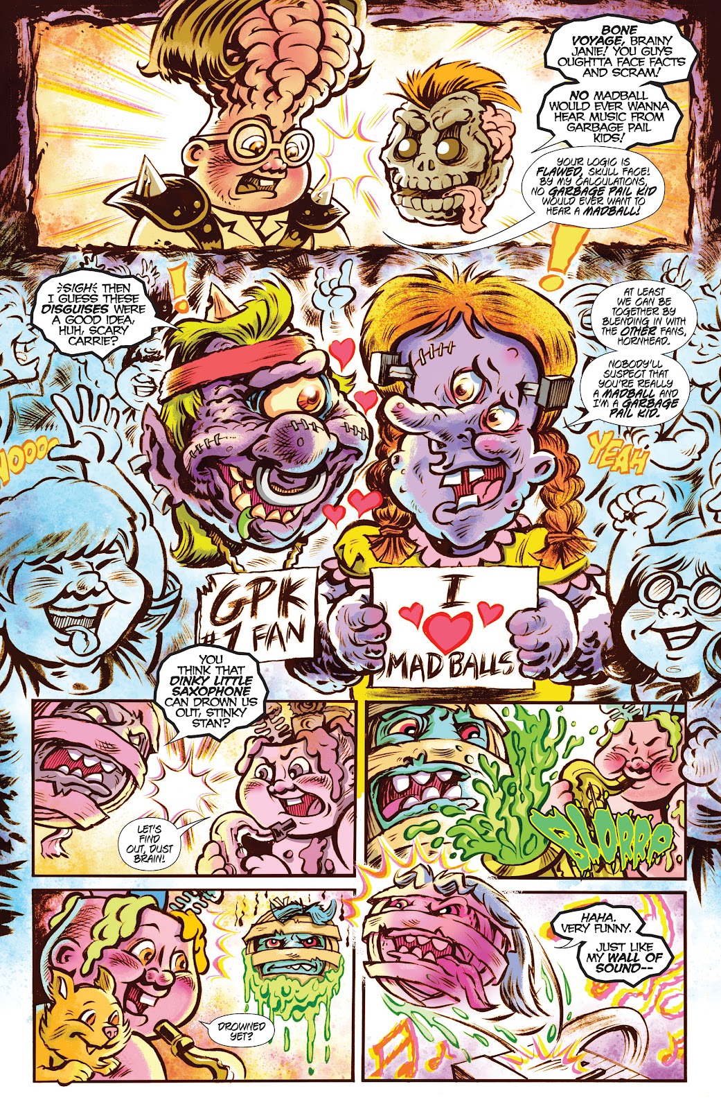 Madballs Vs. Garbage Pail Kids Issue #2 - Page 11