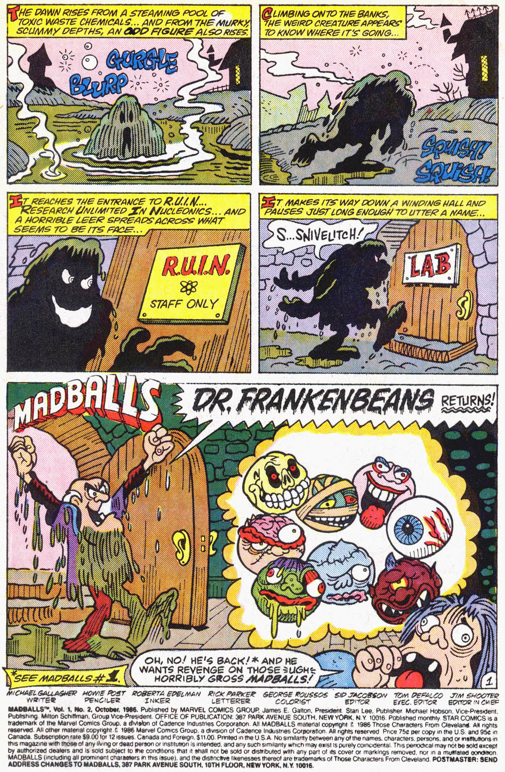 Madballs Issue #2 - Page 2