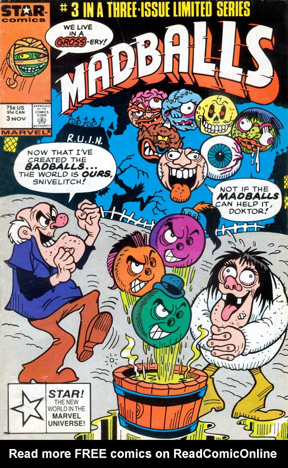 Madballs Issue #3 - Page 1
