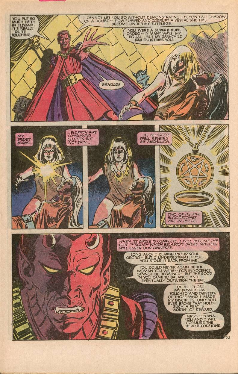 Magik (Illyana and Storm Limited Series) Issue #3 - Page 23