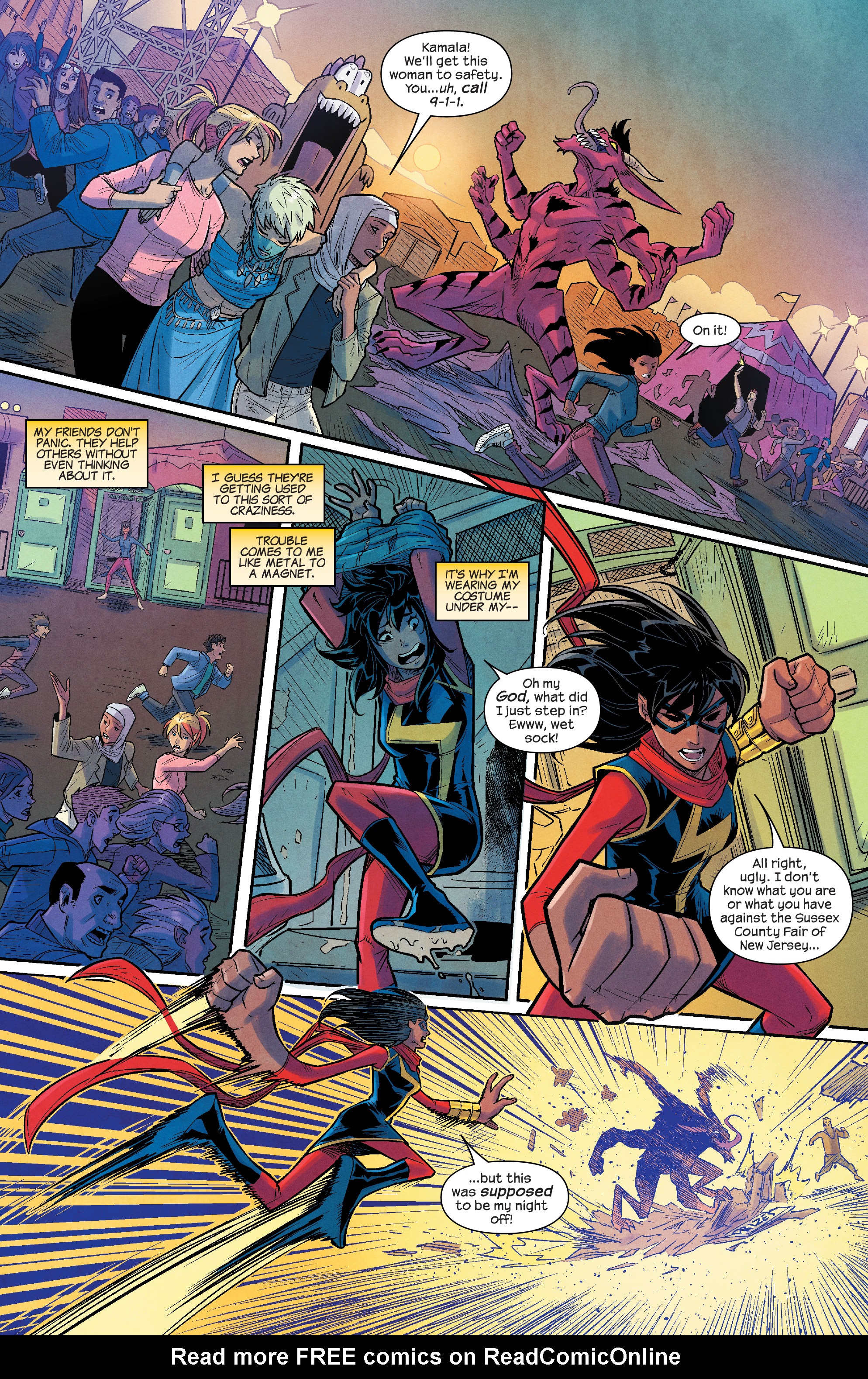 Magnificent Ms. Marvel Issue #13 - Page 12