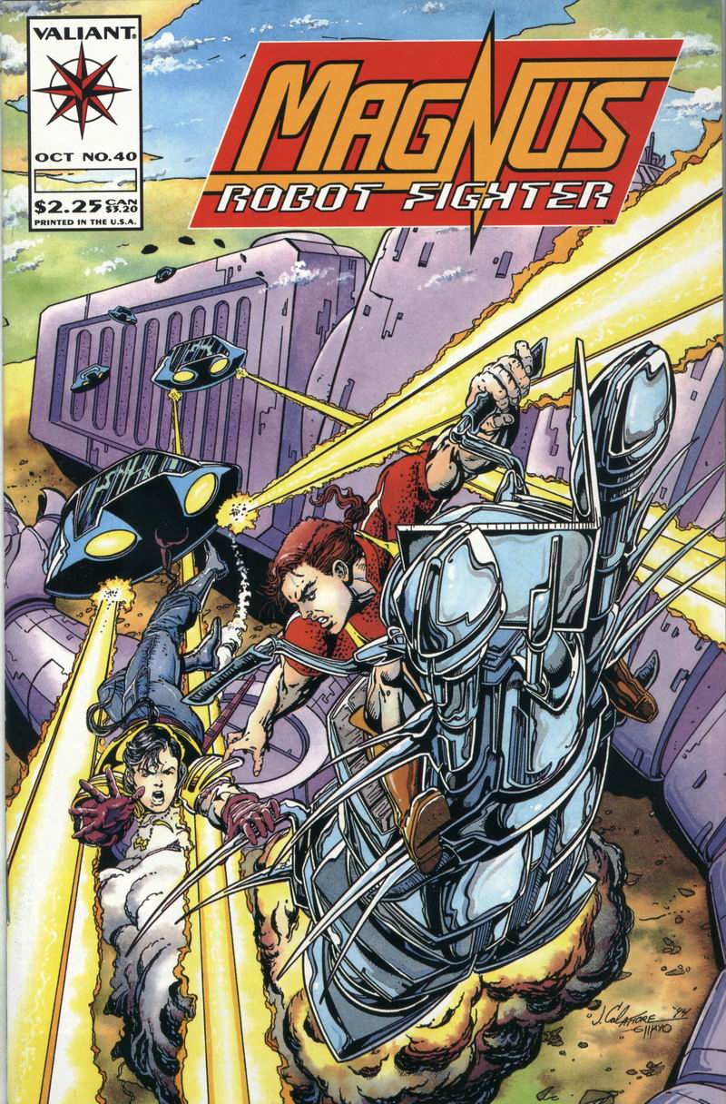 Magnus Robot Fighter (1991) Issue #40 - Page 1