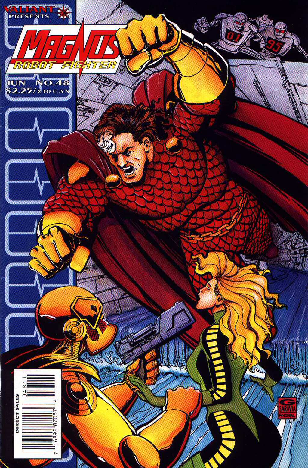 Magnus Robot Fighter (1991) Issue #48 - Page 1