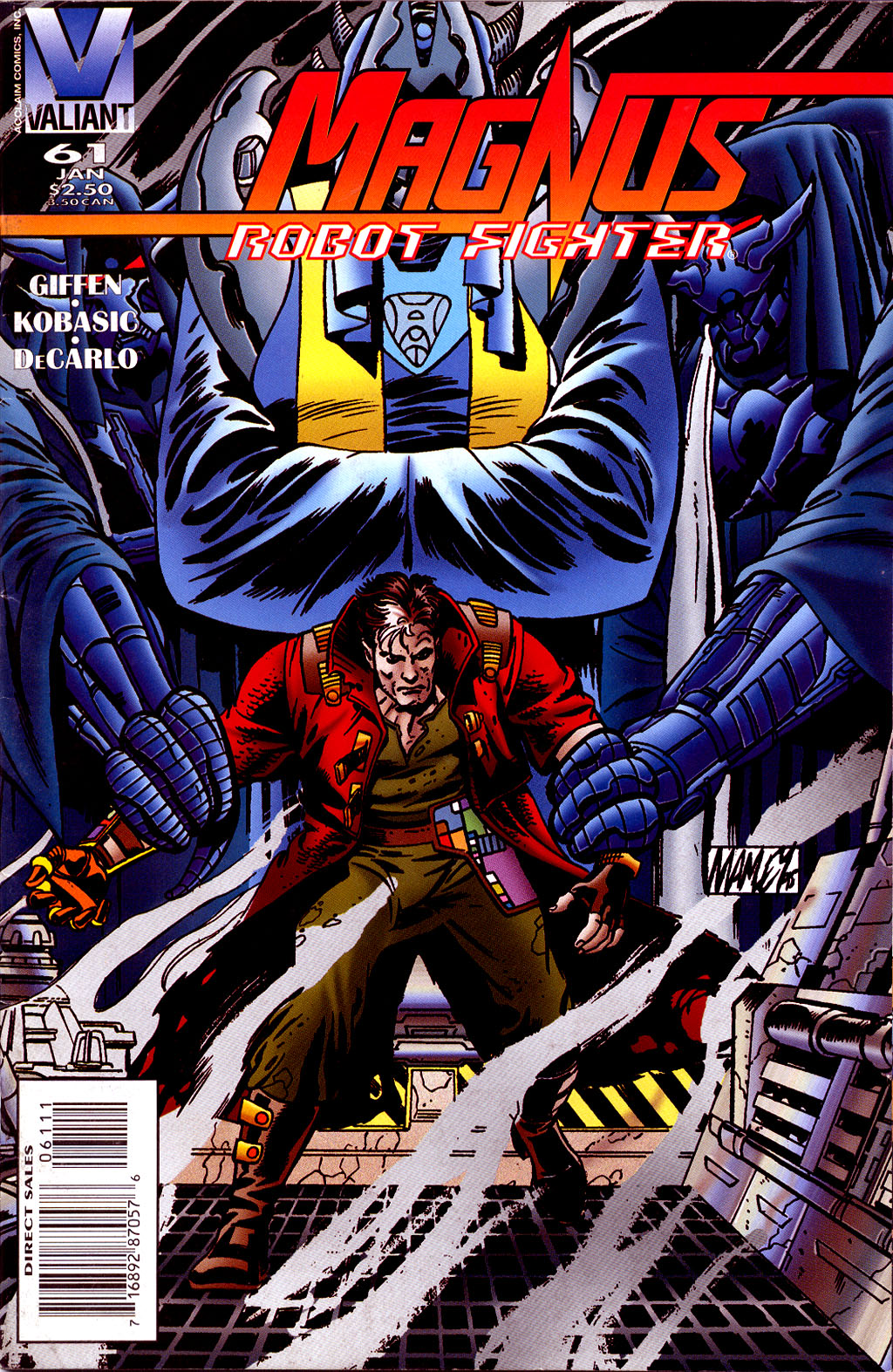 Magnus Robot Fighter (1991) Issue #61 - Page 1