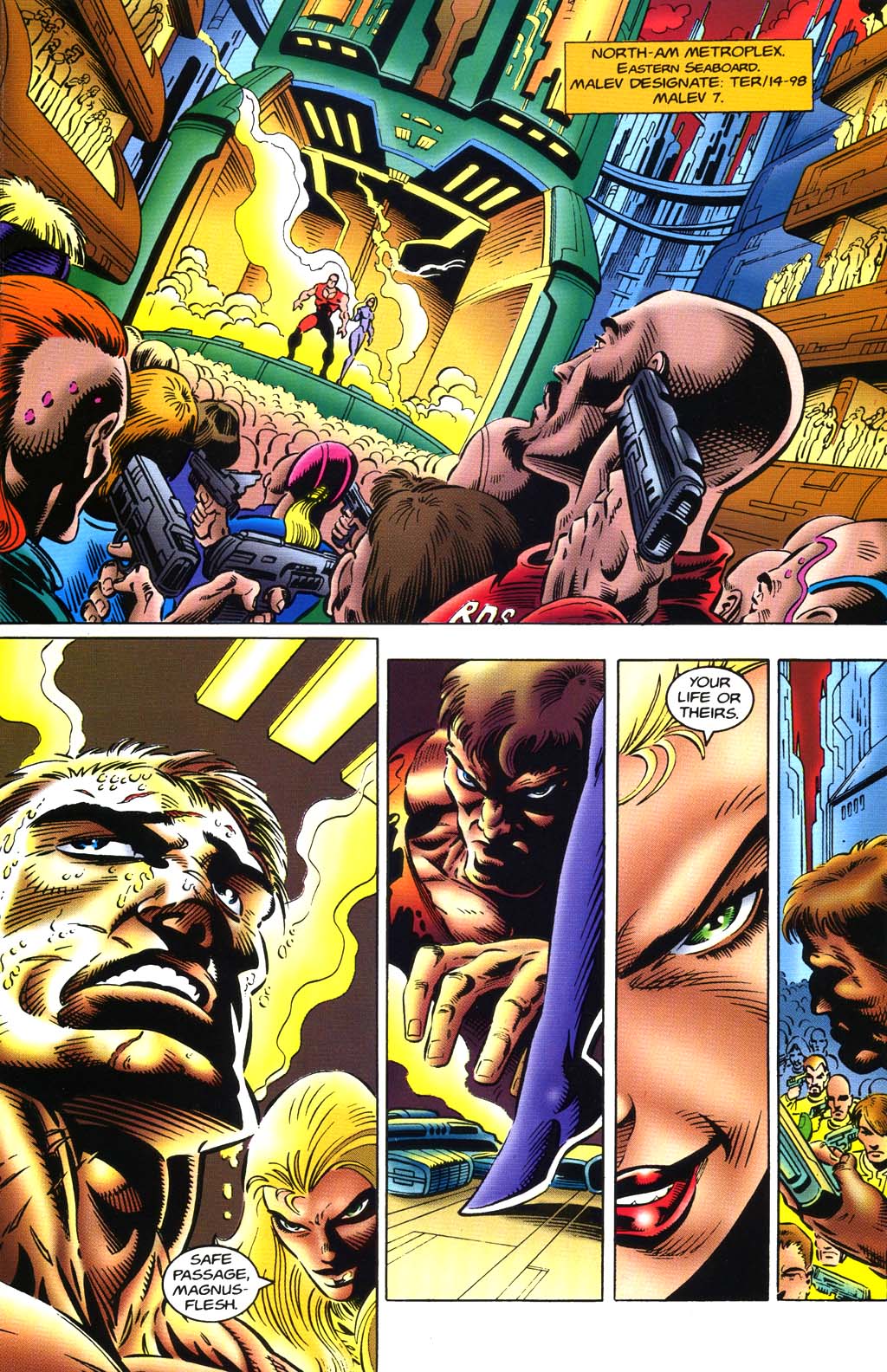 Magnus Robot Fighter (1991) Issue #64 - Page 2