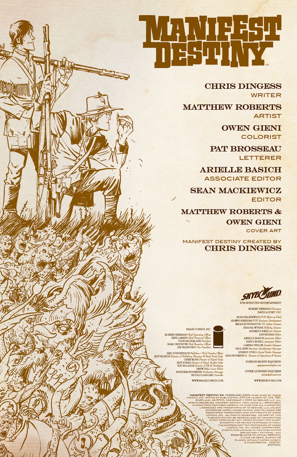 Manifest Destiny Issue #41 - Page 2