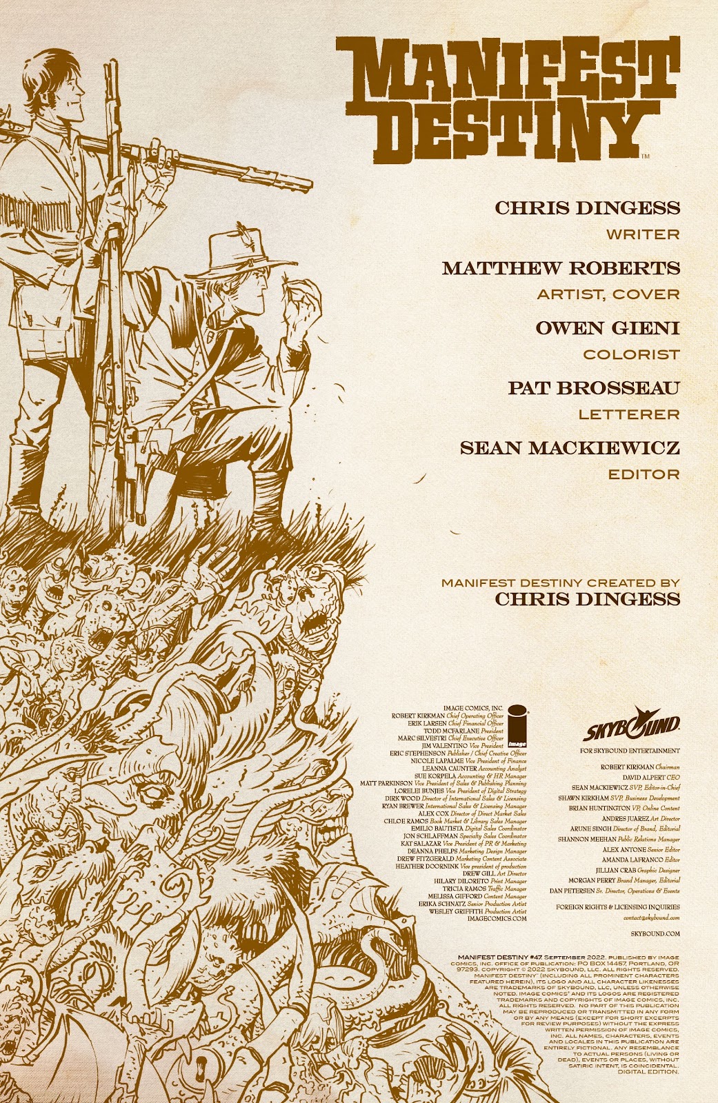 Manifest Destiny Issue #47 - Page 2